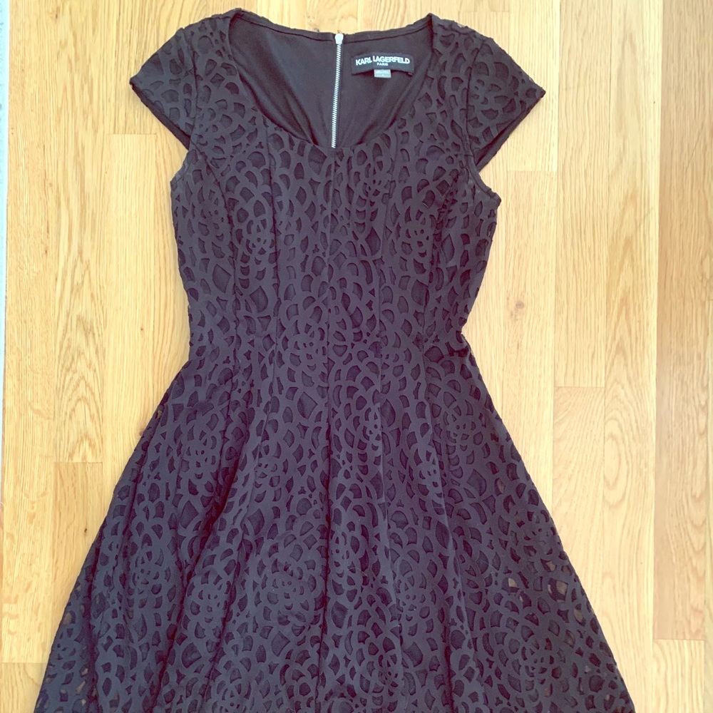 Black mini dress